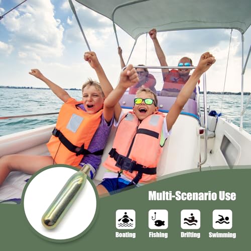 24 Gram CO2 Cartridge for Life Jacket Rearming Kit - 1 Pack