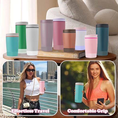Silicone Boot for Owala SmoothSip Coffee Tumbler - Spring Revival
