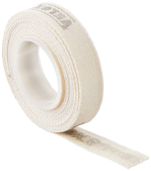 Velox 10mm x 2m Rim Tape – 2-Pack Box – Deluxe Cotton Adhesive Rim Strip for Presta & Schrader Valves, High-Pressure & Heat-Resistant Protection for Road, MTB & Track Wheels