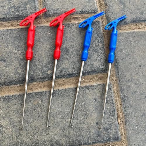 6-Pack 3-in-1 Fish Hook Remover and Fishing Knot Tying Tool Kit
