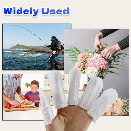 100 PCS Cotton Finger Cots - Breathable Protection for Fingers