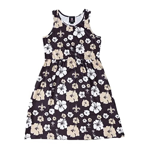 New Orleans Saints Floral Sundress - Women's Fashion Dress