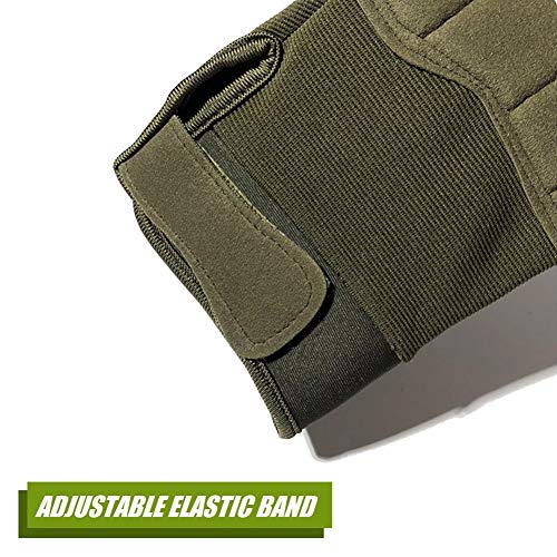 Full Finger Touch Screen Outdoor Gloves - Black, Medium