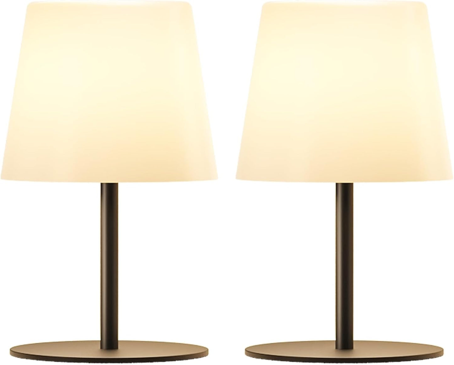 EZVALO Waterproof Cordless Table Lamp - Dimmable LED Night Light for Outdoor & Indoor Use