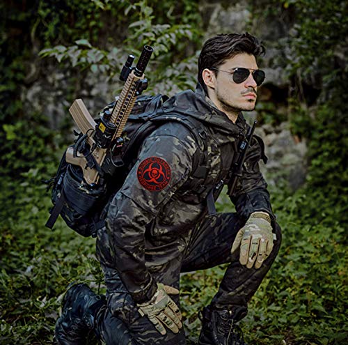 Zombie Outbreak Response Team Tactical Patch - Black & Red