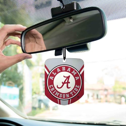 NHL Air Fresheners - Alabama Crimson Tide Design - Pack of 2