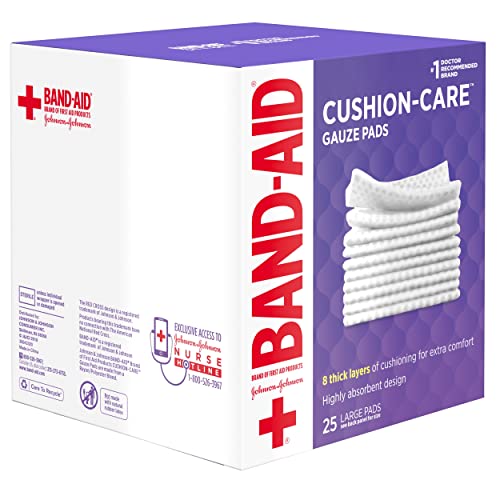 4x4 Inch Gauze Pads Pack of 125 - Sterile Wound Care Dressings for Minor Cuts