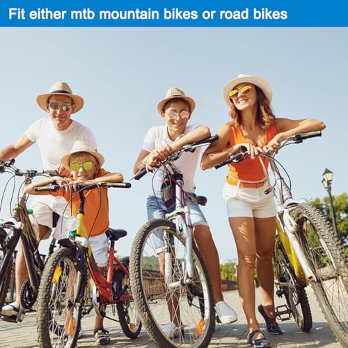 Bicycle Brake Cable Kit - 4 Pcs for Mountain & Road Bikes