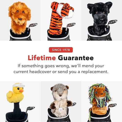 Daphne's Headcovers Rubber Duck Driver Headcover – Fun Golf Club Protector for Drivers