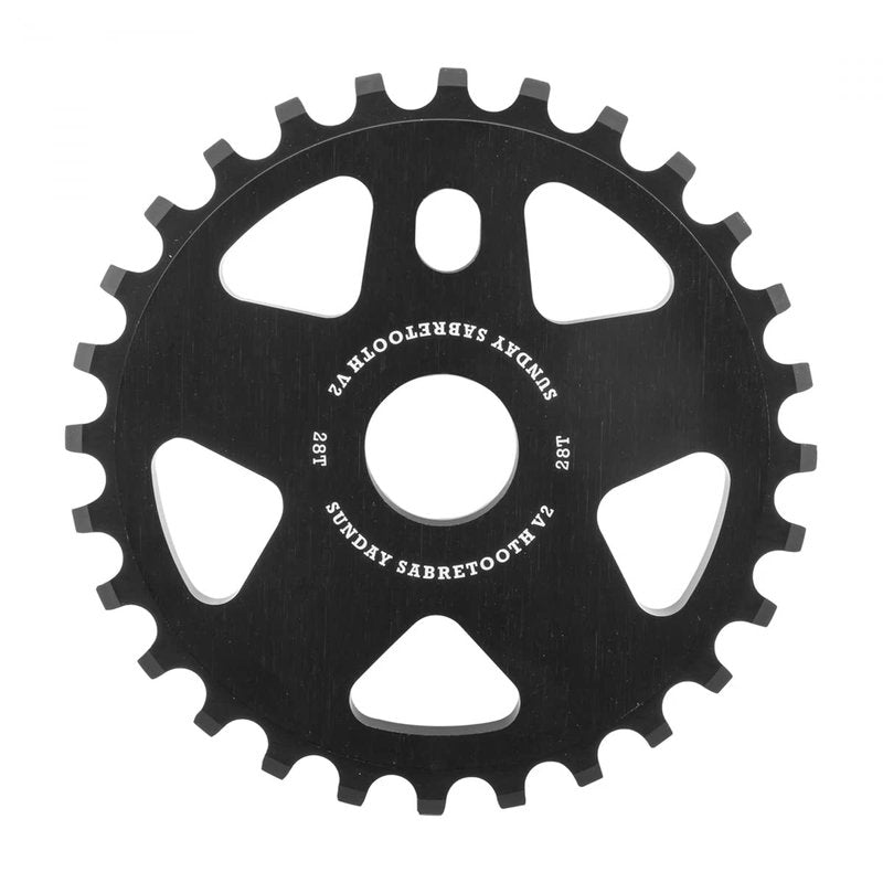 Sunday Sabretooth v2 Sprocket Black