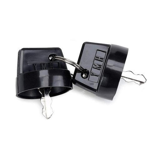 10L0L Golf Cart Ignition Key Switch for Yamaha G19/G22 Electric 1996-up, Key Switch with Wire Harness (OEM JR1-82510-02-000)
