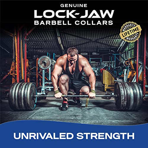 Red Lock-Jaw PRO 2 Magnetic Barbell Collars 2"/50mm Olympic Weight Clips
