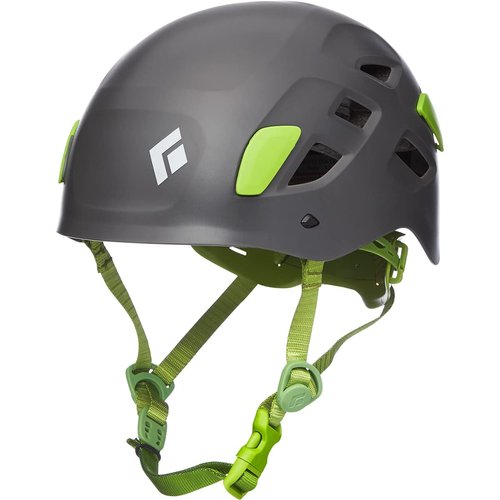 BLACK DIAMOND Half Dome Rock Climbing Safety Helmet | Adjustable Fit | Lightweight & Durable | Ventilated Protection | Slate | Medium/Large