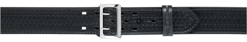 Bianchi 87V-40-8 Safariland 87V Sam Brown w/Hook Lining 2.25", 40" Waist, Basket Weave Black