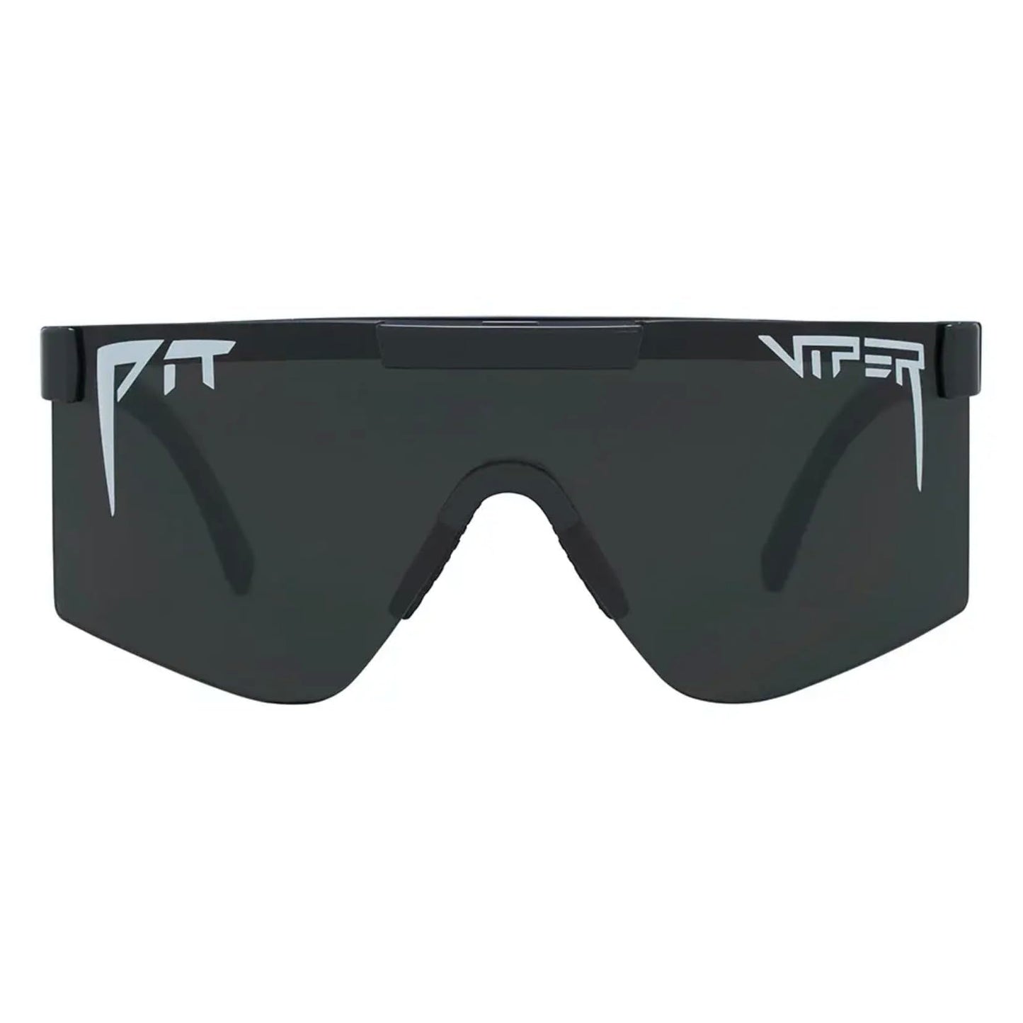 Pit Viper Sunglasses I The Original 2.0 I Regular Fit I 100% UV Lens, Indestructible Frame I Turbo Adjustable for Perfect Fit I Micro Fiber Bag & Retainer Straps I Smoke Lens, Black Frame