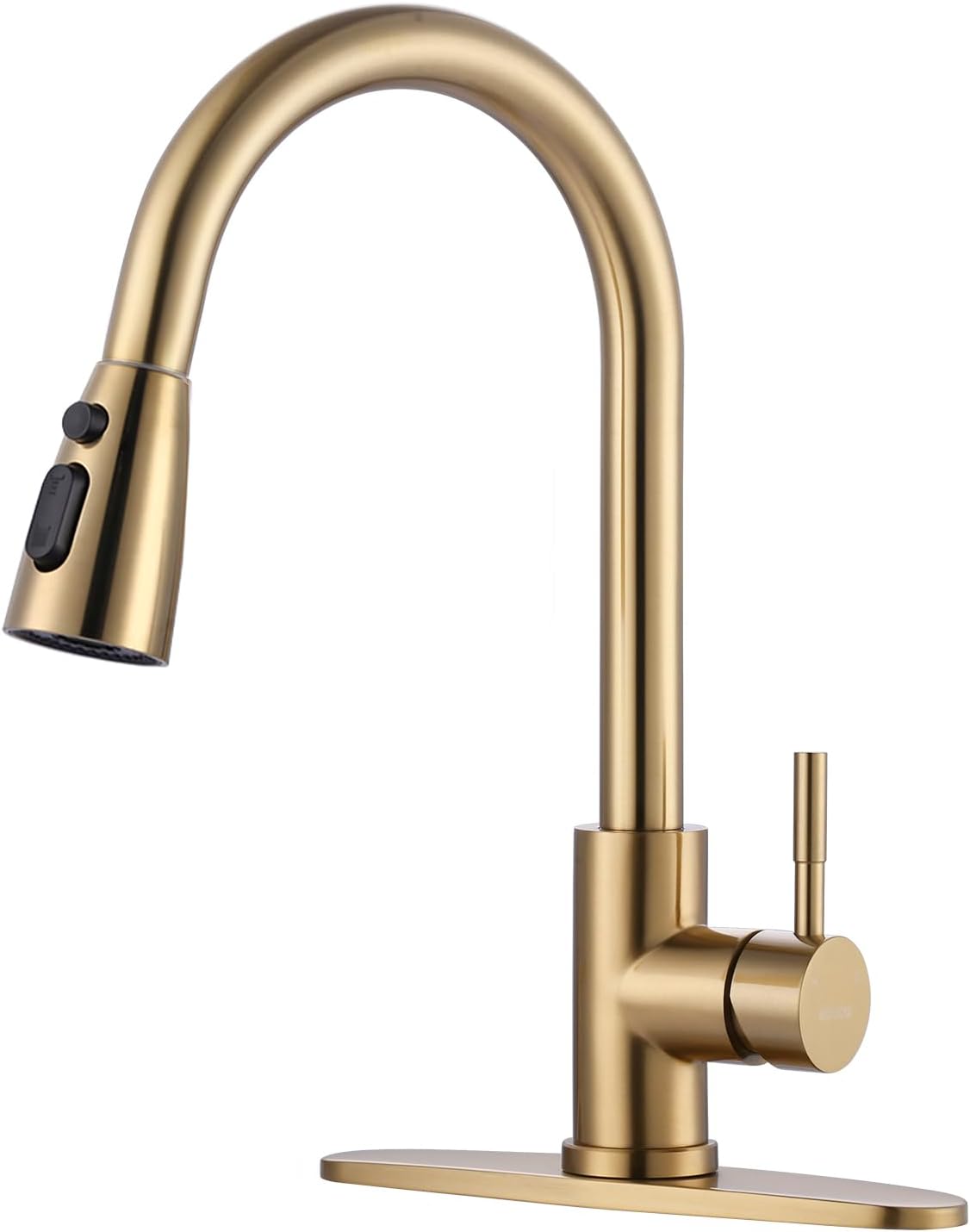 Stainless Steel Kitchen Faucet Combo with Water Filter - Brushed Nickel Sink Faucet for RO Systems