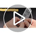 110 PCS Waterproof Helmet Number Stickers for Sports - 1.5 Inch