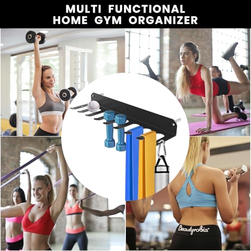 Yuleimy Wall Mount Baseball Bat Rack for 16 Bats - 1 Pack