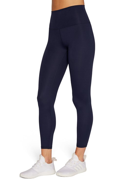 Zobha Women's Easy Contender Delux High Waist Ankle Legging, Peacoat, Large