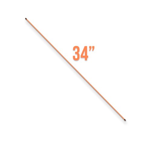 Elevate & Co. Golf Alignment Sticks, 34” Training Aid Accessory help's Visualize and Align Your Golf Shot Stroke, Full Super Swing Trainer, Posture Corrector