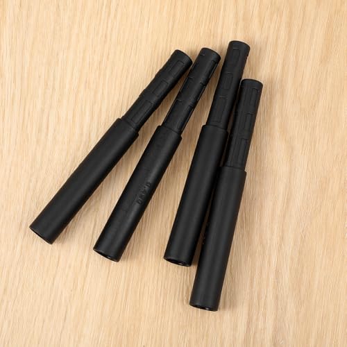 4 Pcs Golf Club Shaft Extensions for Iron and Wood - Black