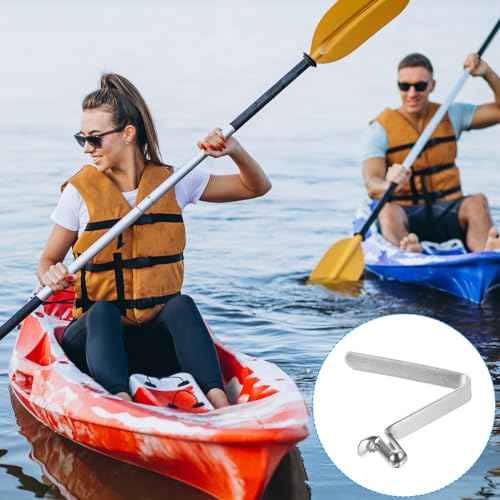 V-Shaped Spring Clips for Tent and Kayak Poles - 8.5x5mm, 10 Pack