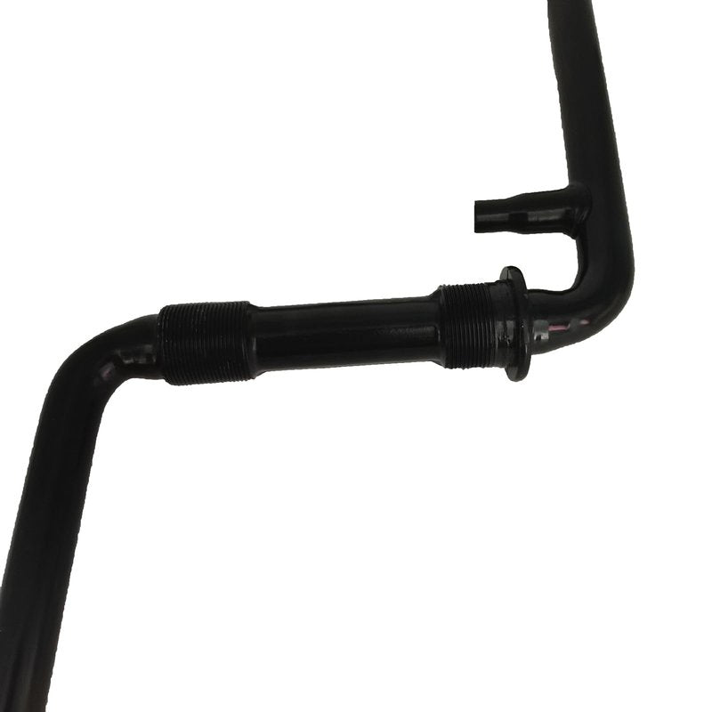 WDWLYPGM Wide One Piece Bike Crank to Crank Assembly Kit, 1 pc Crankarm Set (Black-Length of Arm:165mm/6.496")