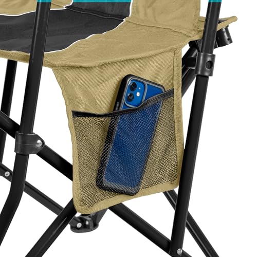 Central Florida Golden Knights Portable Folding Chair - Steel Frame with Cup Holders