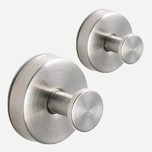 tituouou 304 Stainless Steel Suction Cup Hooks for Shower(2-Pack) Hook for Inside Shower for Hanging 22lbs(Max) No Drill Suction Hooks for Bathrooms Kitchen Glass to Hang Loofah Towels Robe