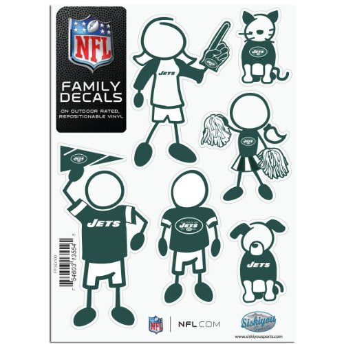 Family Decal Set 6-Piece - New York Jets