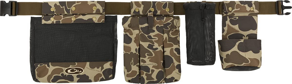 Drake Waterfowl Old Scool Camo Dove Belt - Game Bag for Dove and Upland Hunting