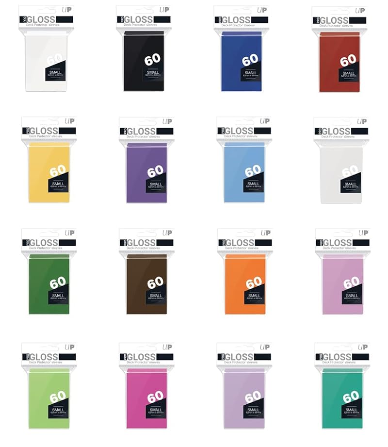 Ultra Pro White Small Deck Protector Sleeves 62x89mm - 60pk