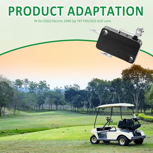 Golf Cart Accelerator Micro Switch - Compatible with EZGO TXT 1994-Up