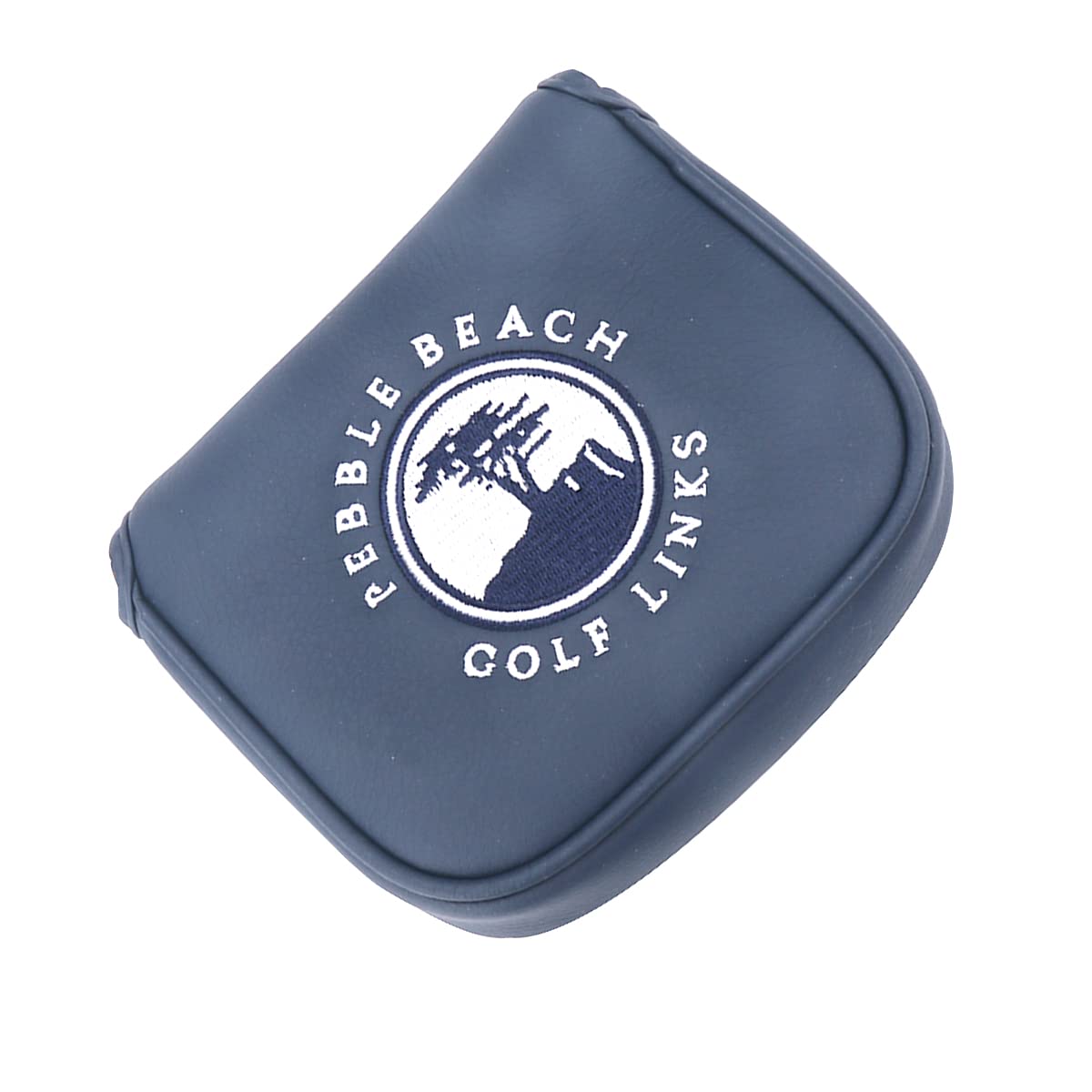 HISTAR Pebble Beach Magnetic Closure Golf Square Mallet Shaped Putter Cover for Scotty Cameron (Blue)