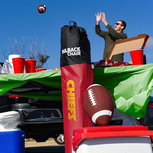 NFL Kansas City Chiefs Tailback Chair - 400 lb Capacity