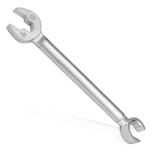 Miucoguier Plumber wrench, 2-in-1 Angle Stop Wrench for Angle Stops, Straight Stops, and Compression Couplings,Plumbing Tools for Faucet Nuts, and Spigots