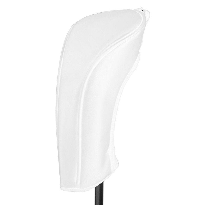 Hireko No Logo #9 Hybrid Headcover, Wood-Style, White