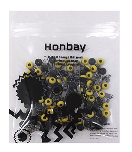100pcs Fishing Line Swivel Clips - 30mm Interlock Snaps