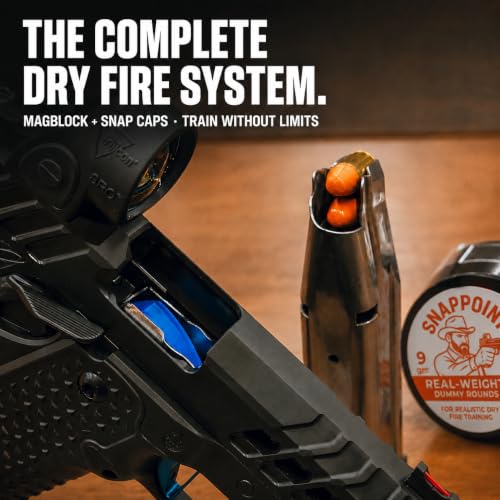 Reusable Dry Fire Training Inserts - Set of 5 for Trigger Reset