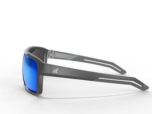 EDGE Highline ANSI Z87 Safety Sunglasses for Men, Polarized for Fishing, Mirrored Tinted Lenses Eyewear, 99% UV Protection