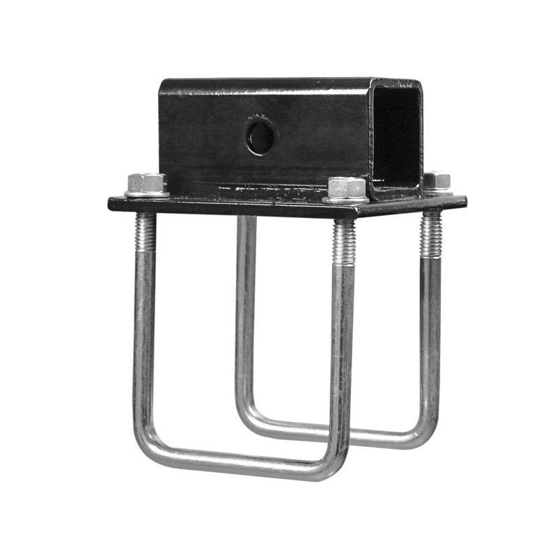 Quick Products QPERBAB Economy Bolt-On RV Bumper Adapter for 4" x 4" Bumper - 2" Receiver, 200 lbs. Tongue Weight Capacity