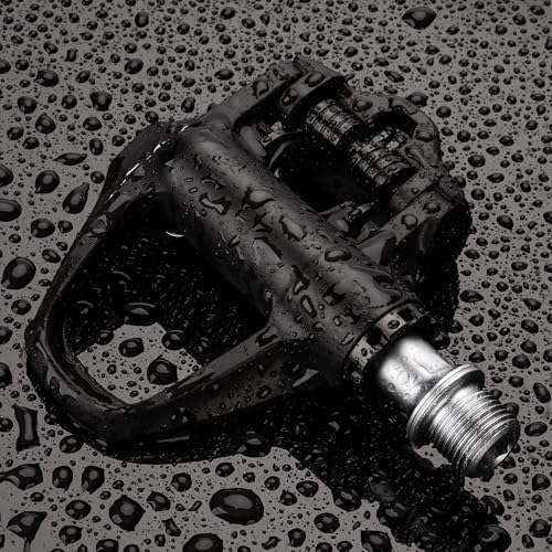 GEWAGE Carbon Fiber Road Bike Pedals – Lightweight Clipless SPD-SL CrMo Axle