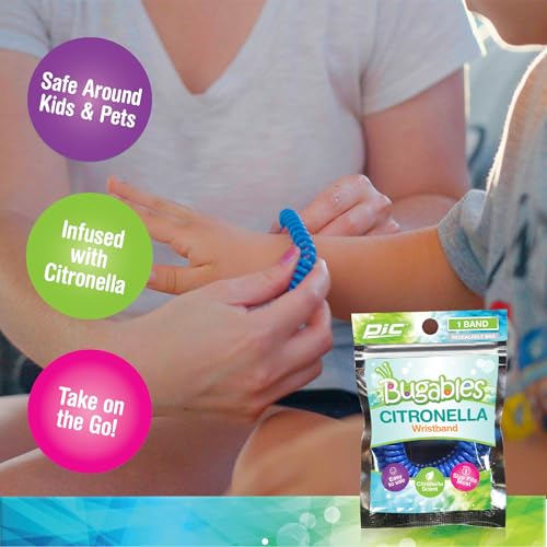 Citronella Coil Wristband - Outdoor Insect Repellent - 1 Pack