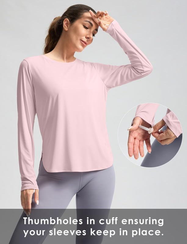 Skiennix Women's Sun Shirt - UPF 50+ Long Sleeve UV Protection for Hiking & Workouts | Lightweight Quick Dry