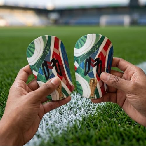 MediCaptain MiniGuards World Cup Mini Shin Guards for Soccer Players – Lightweight & Unobstructed Touch