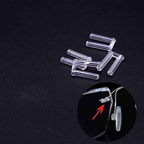 QYAJS 1 Pair Metal Frame Arms Rimless Glasses Legs Glasses Replacement Temple Eyewear Frame Temple