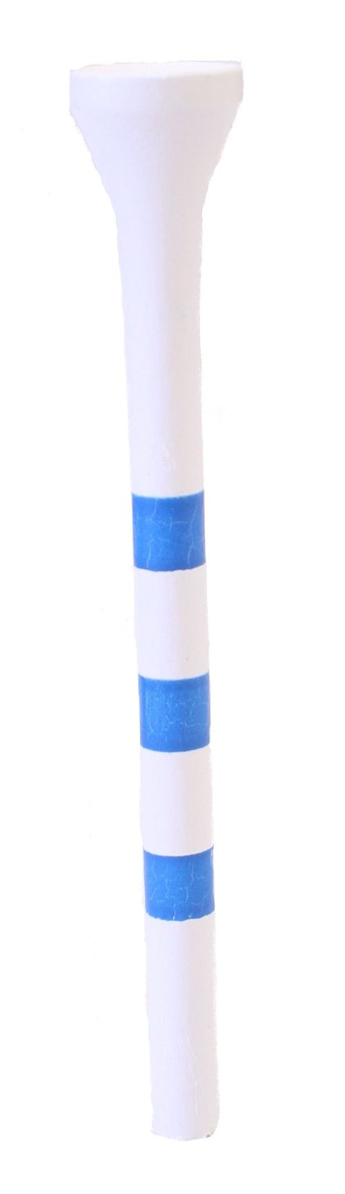 Player Supreme Golf Tees - 200-Pack of 3 1/4" Sight Line Tees - Premium 100% Solid Hardwood - Natural Style