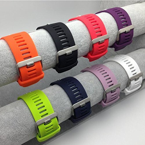 Soft Silicone Replacement Band for Garmin Vivoactive HR - Black