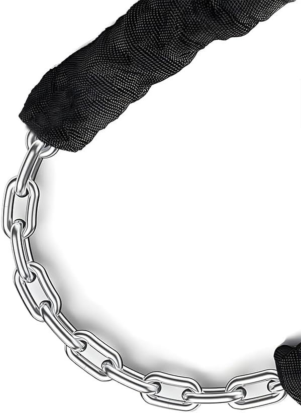 MEETLOCKS 3.2ft Heavy-Duty Bike Chain Lock - 5-Digit Combination Anti-Theft Security for Bicycles, Scooters & More
