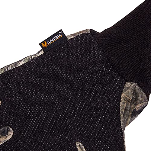 Vanish Camo Jersey Hunting Gloves - Mossy Oak Break-Up Country, One Size